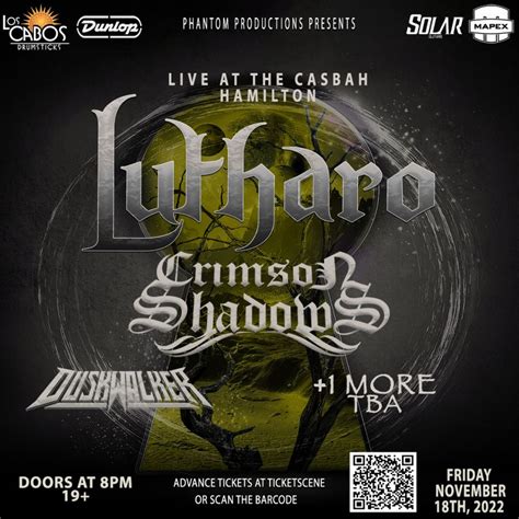 Lutharo, Crimson Shadows, Duskwalker and Sludgehammer Live at the ...