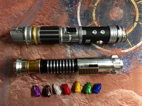 Black Spire Outpost haul. The workshop saber, Luke's Legacy saber, and Kyber crystals. What a ...