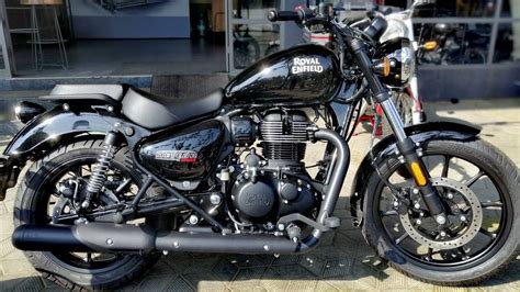 2021 Royal Enfield Meteor 350 glossy black | meteor 350 stellar | new meteor - YouTube