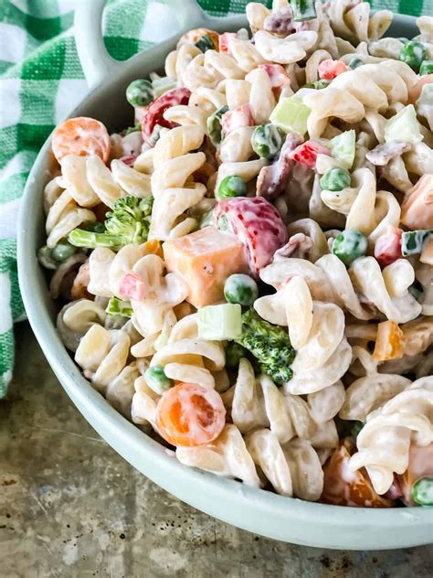 Creamy Ranch Pasta Salad - A Pretty Life In The Suburbs