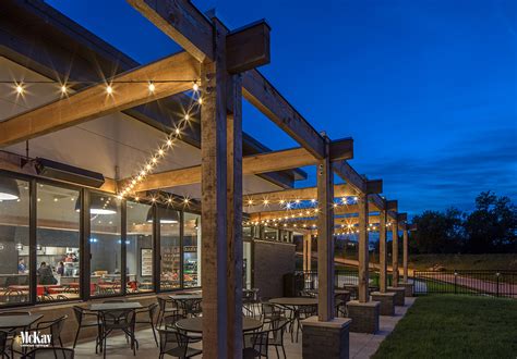 Outdoor Restaurant Patio Lighting | McKay Landscape Lighting