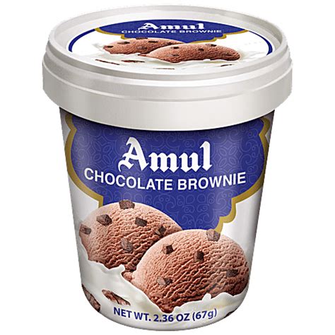 Buy Amul Ice Cream - Chocolate Brownie Online at Best Price of Rs 35 - bigbasket