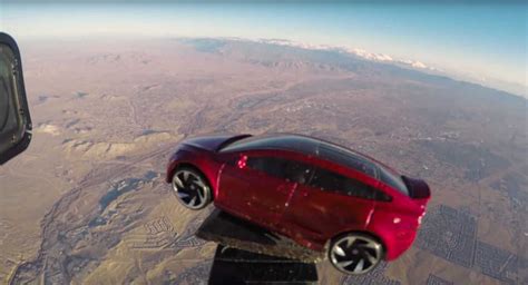 Toy Tesla Model X Launch into Space is Simply Hilarious - Automotorblog