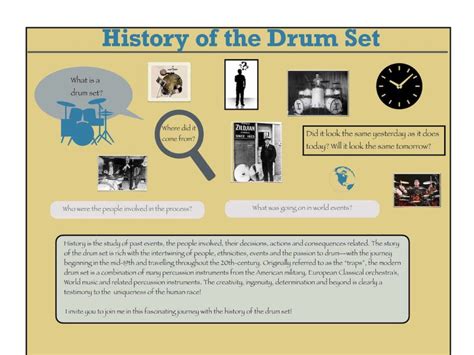 History of the Drum Set | Lonnie's Drum Studio