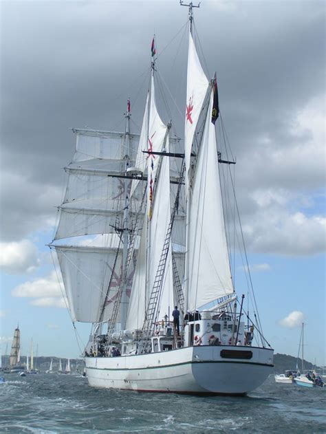 A barquentine or schooner barque (alternatively "barkentine" or "schooner bark") is a sailing ...