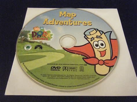 Dora the Explorer - Map Adventures (DVD, 2003) - Disc Only!!!! - DVDs & Blu-ray Discs