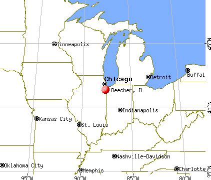 Beecher, Illinois (IL 60401) profile: population, maps, real estate, averages, homes, statistics ...