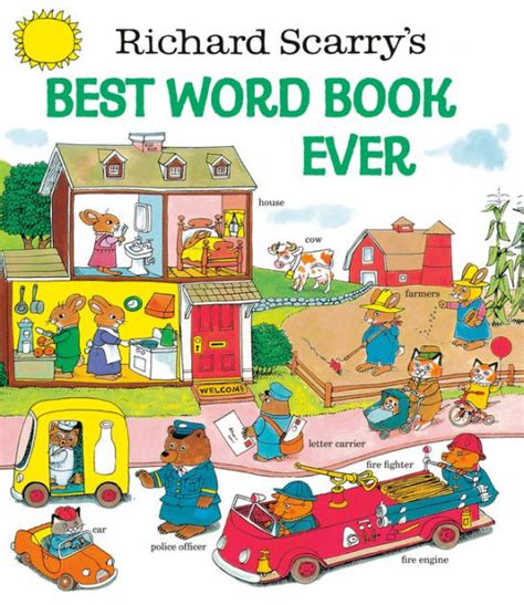 Richard Scarry's Best Word Book Ever by Richard Scarry, Golden Books, Hardcover | Barnes & Noble®