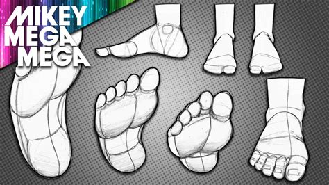 How To Draw Feet Front View | onlybrahmin