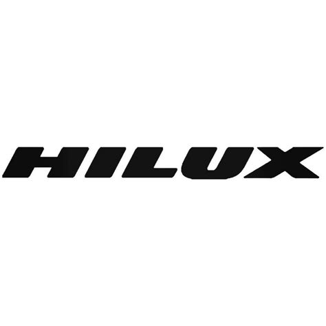 Buy Toyota Hilux Vinyl Decal Sticker Online