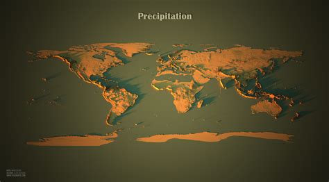 3D Mapping of The Global Climate - Vivid Maps