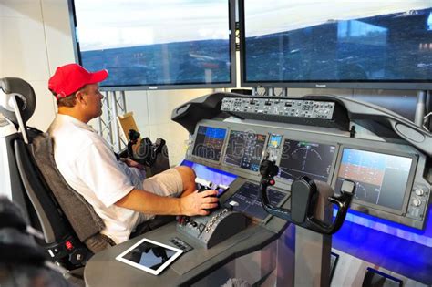 Boeing 787 Dreamliner Cockpit