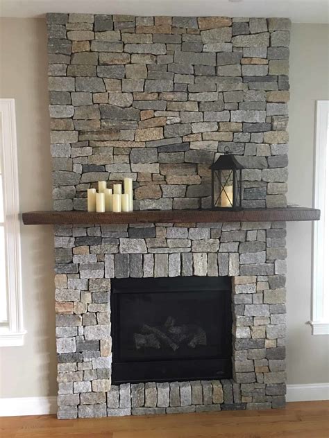 Faux Stone Gas Fireplace - fireplacenow.co