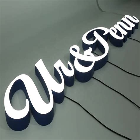 Popular LED Advertising Custom Logo Wall Logo Indoor Office Sign Company LED Sign - China LED ...