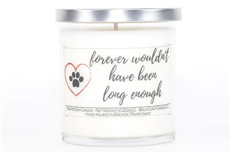 Custom Pet Memorial Candle, Pet Sympathy Gift, Personalized Dog Memorial Gift, Dog Loss Gift ...