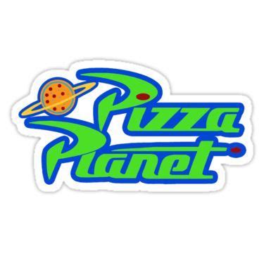 Pizza planet Tumblr Stickers, Cool Stickers, Printable Stickers, Laptop Stickers, Toy Story ...