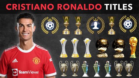 CRISTIANO RONALDO Career All Trophies & Awards - YouTube