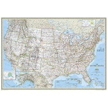 Rand Mcnally Signature Map Of The United States | Zone Map