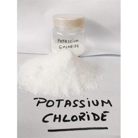 POTASSIUM CHLORIDE KCL/SALT SUBSTITUTE/FOOD GRADE-100g | Shopee Malaysia