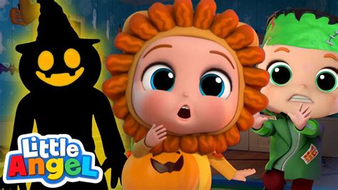 Don't Be Afraid Of Monsters! | Halloween Song | Little Angel Kids Songs & Nursery Rhymes - YouTube