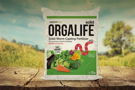 ORGALIFE Solid worm casting fertilizer - ORGANIKANOVA.com