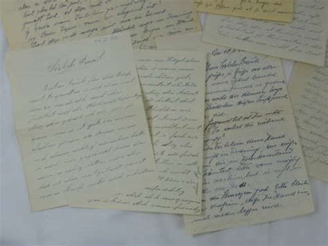 WW2 German Soldiers Letters