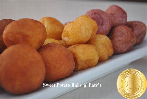 PATYSKITCHEN: FRIED SWEET POTATO BALLS / BEBOLA KELEDEK GORENG