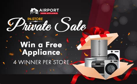 Private Sale | Airport Home Appliance