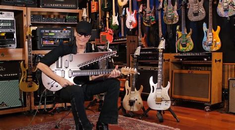 Steve Vai shows off several of his wild and wonderful guitars - Killer ...