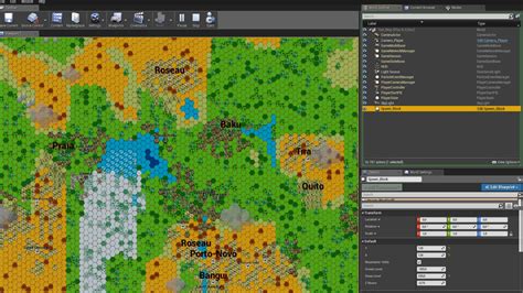 Hexagon Maps Generator in Blueprints - UE Marketplace