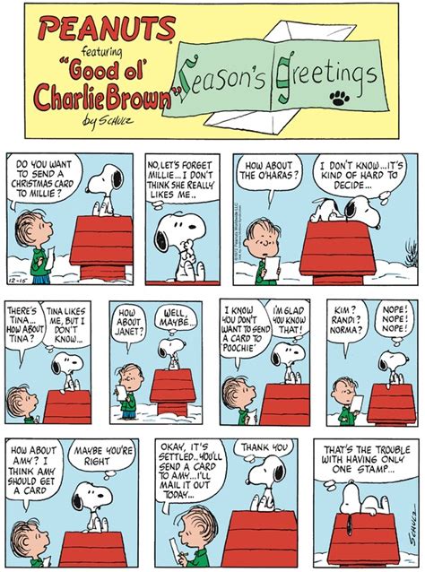 Today's Peanuts Comic | Sunday, December 15, 2019 : r/peanuts