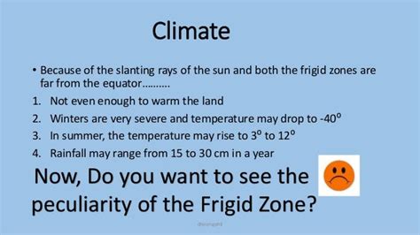 The frigid zones made by dhiren gohil for 5th grade