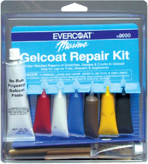 EVERCOATÂ® Marine - GELCOAT REPAIR KIT - Size: 1 oz. - White's Marine