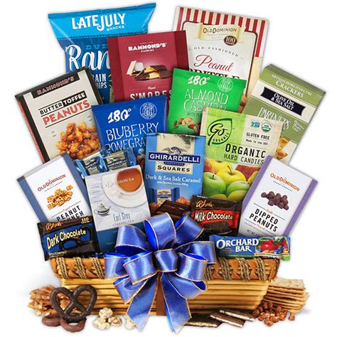 Kosher Hanukkah Gift Basket Deluxe by GourmetGiftBaskets.com