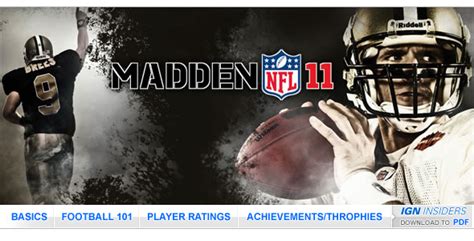 Madden NFL 11 - ps2 - Walkthrough and Guide - Page 1 - GameSpy