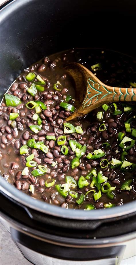 Instant Pot Black Beans - The Roasted Root