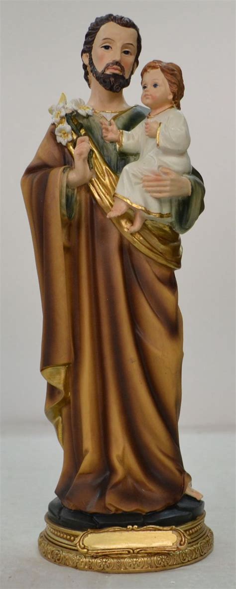 SAINT JOSEPH Statue, 305mm (12") High, A Quality Resin Statue, Gift Boxed