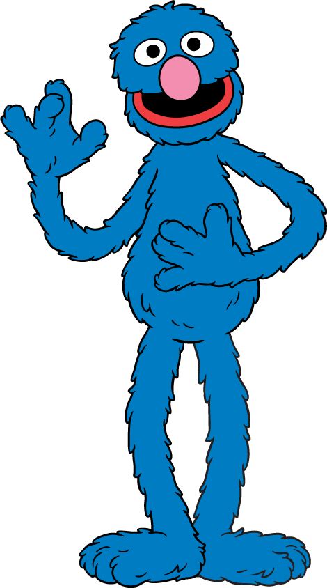 Download Clipart Transparent Grover - Grover Sesame Street Cartoon - Full Size PNG Image - PNGkit