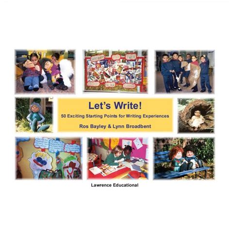 Let's Write Book - Literacy from Early Years Resources UK