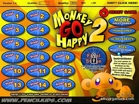 Monkey Go Happy 2 - Play Online on SilverGames 🕹️