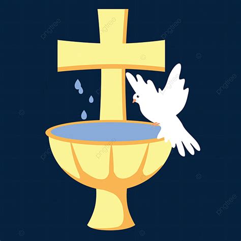 Clipart Baptism Symbols Catholic