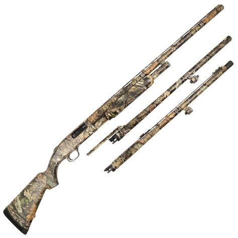 Bullseye North | Mossberg 500 3-Barrel Combo Mossy Oak Break-Up Country Camo 12 Gauge Pump ...