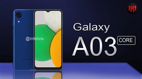 SAMSUNG GALAXY A03 ( CORE ) INDONESIA REVIEW HARGA DAN SPESIFIKASI TERBARU 2021 - YouTube