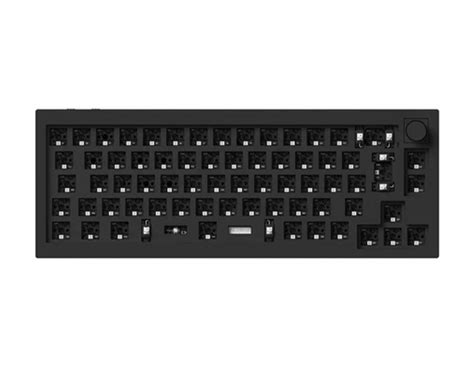 Keychron Q2 Pro QMK ISO Barebone Knob Version - Black - MaxGaming.com