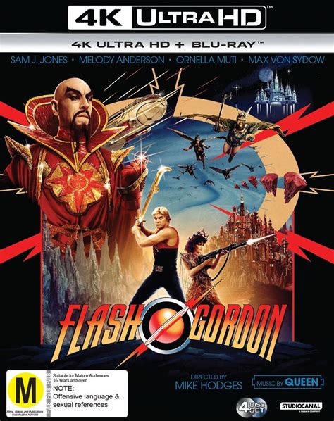 Flash Gordon Box Set (4K UHD + Blu-ray) | Blu-ray, UHD Blu-ray | Buy ...