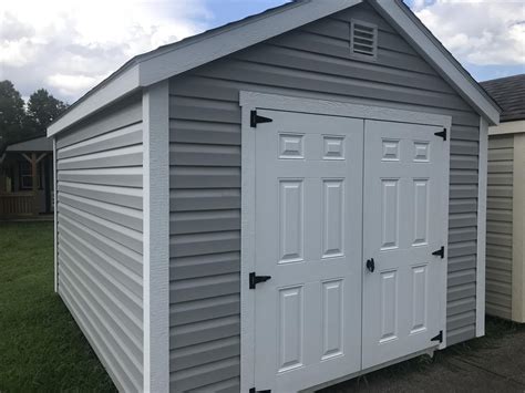 Vinyl 10x12 Utility Shed