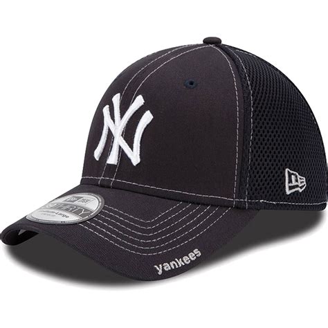 New Era New York Yankees Navy Blue Neo 39THIRTY Stretch Fit Hat - Walmart.com - Walmart.com