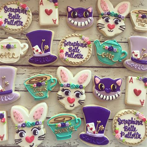 Alice In Wonderland Tea Party Cookies