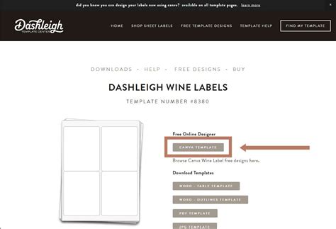 Canva Labels - Getting Started — Dashleigh Template Center