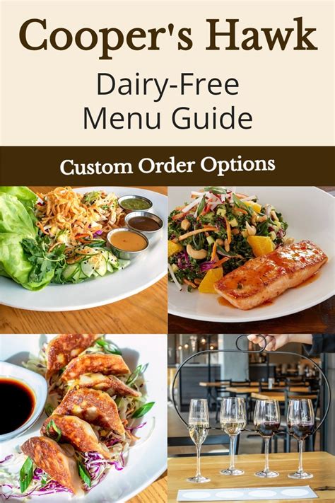 Cooper's Hawk Dairy-Free Menu Guide with Custom Order Options | Blog Hồng